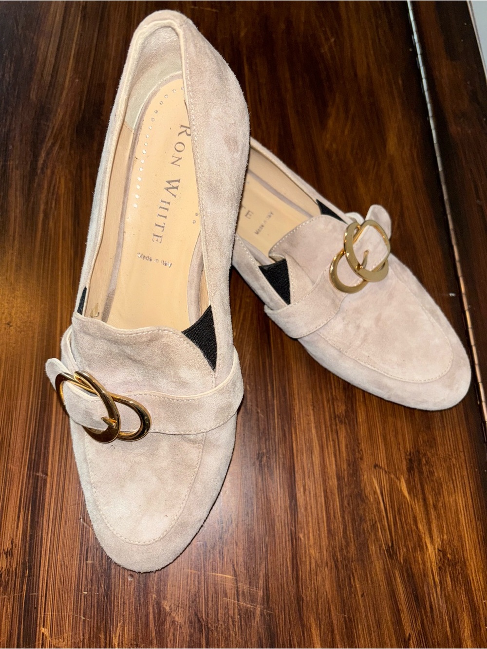 Ron White Kianna Weatherproof Suede Loafers